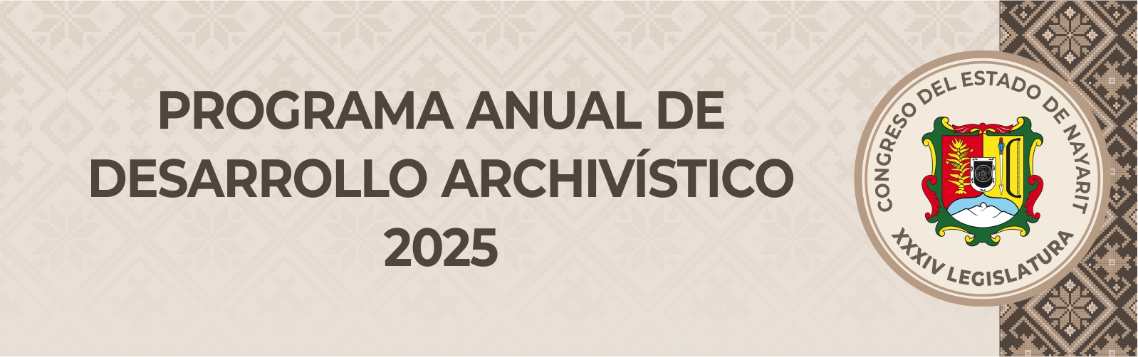 Programa Anual de Desarrollo Archivístico 2025