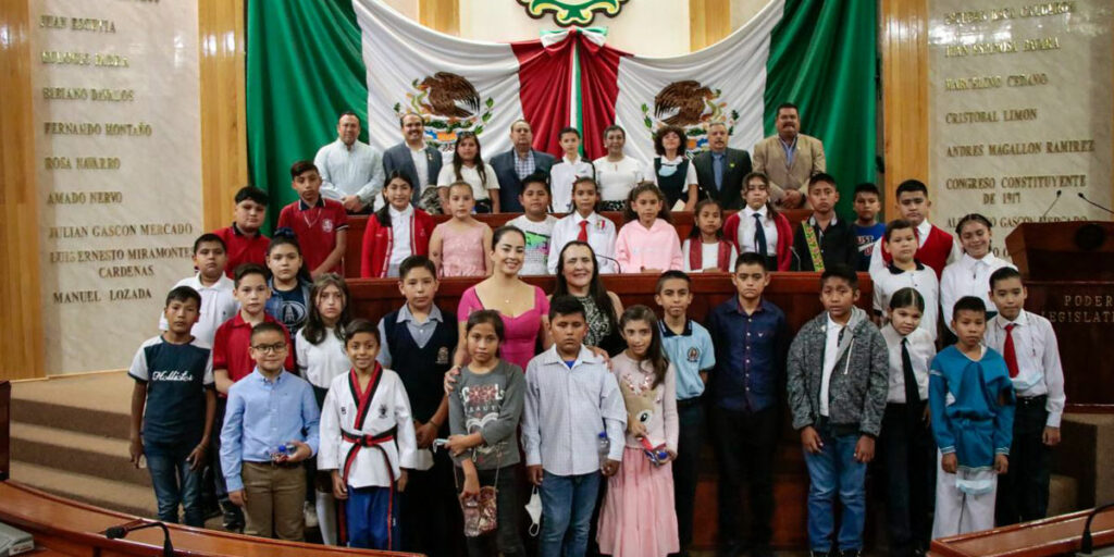 Fortalece Congreso lazos con la niñez nayarita