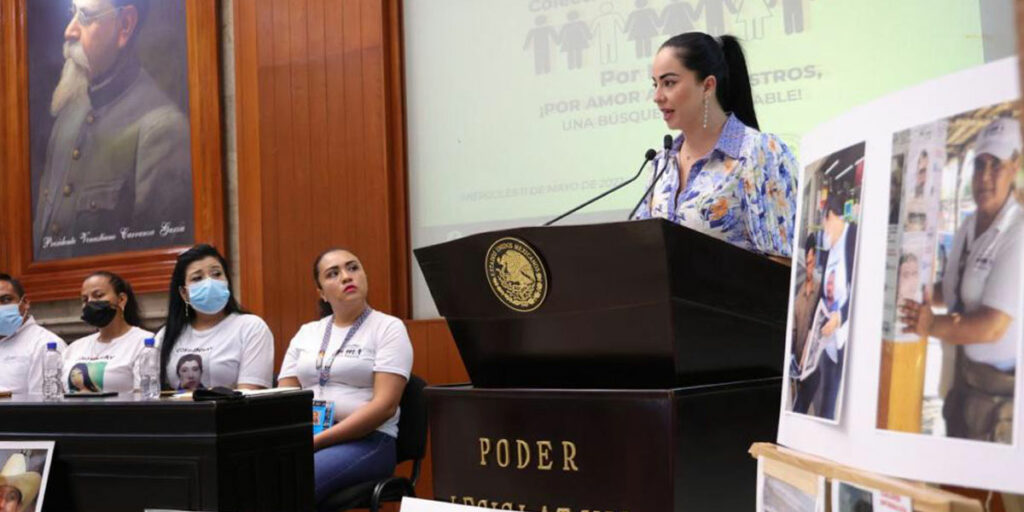 Sensible Poder Legislativo ante el dolor de familias con personas desaparecidas