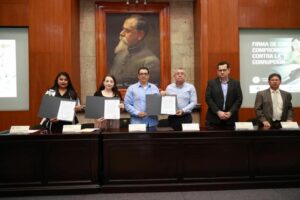 Firma Poder Legislativo carta compromiso contra la corrupción