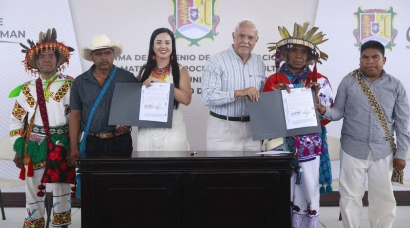 Firma Congreso convenio de colaboración para realizar consulta a pueblos indígenas