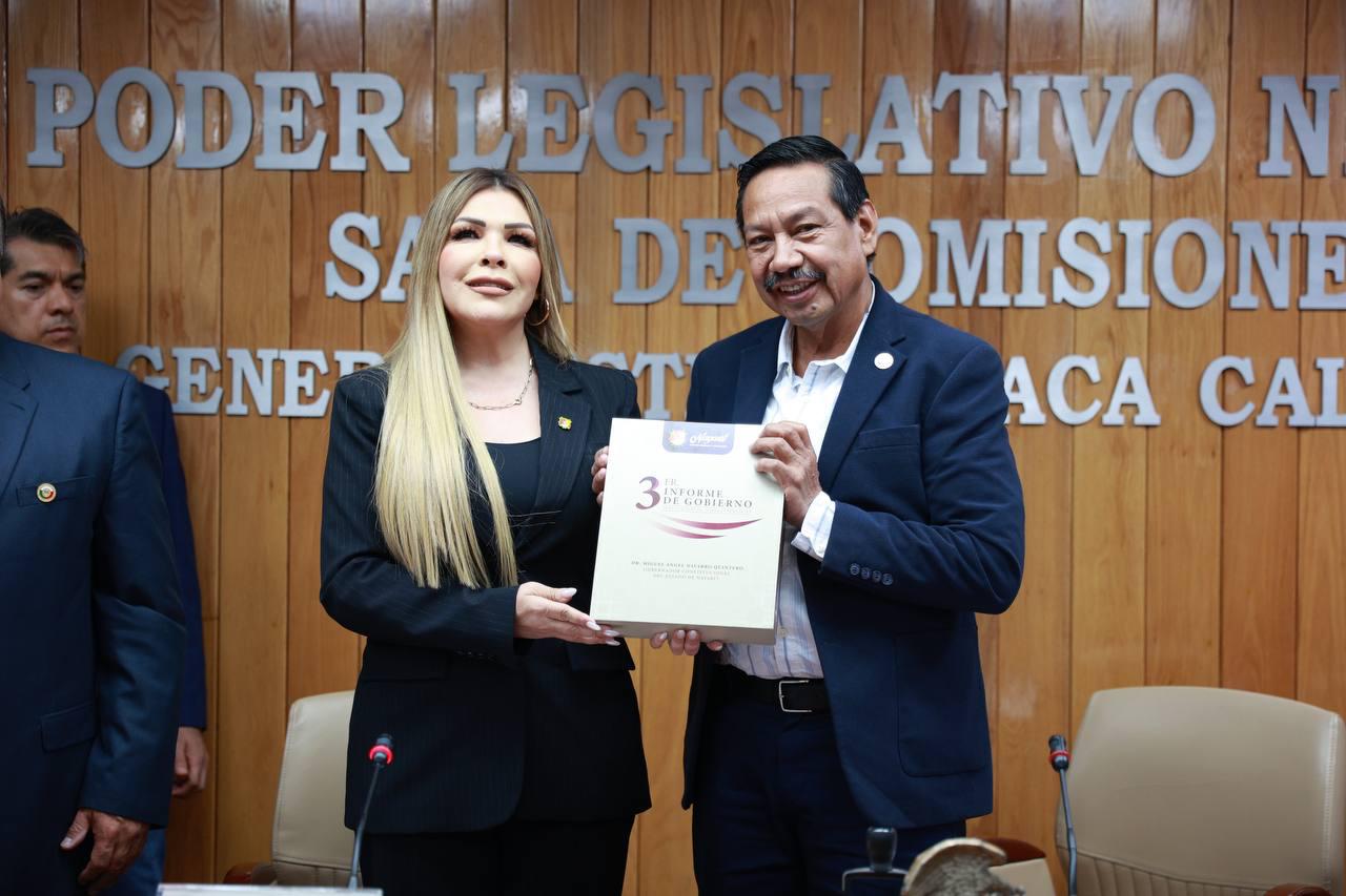 Recibe Congreso Tercer Informe de Gobierno – H. Congreso del Estado de ...