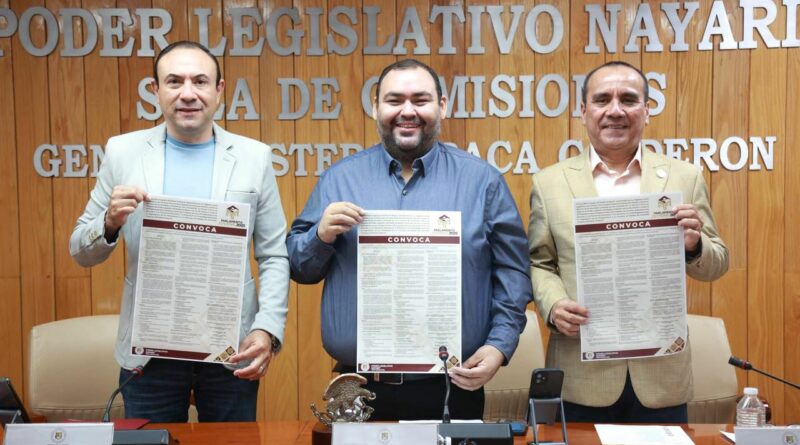 Convoca Congreso de Nayarit al Parlamento Juvenil 2025