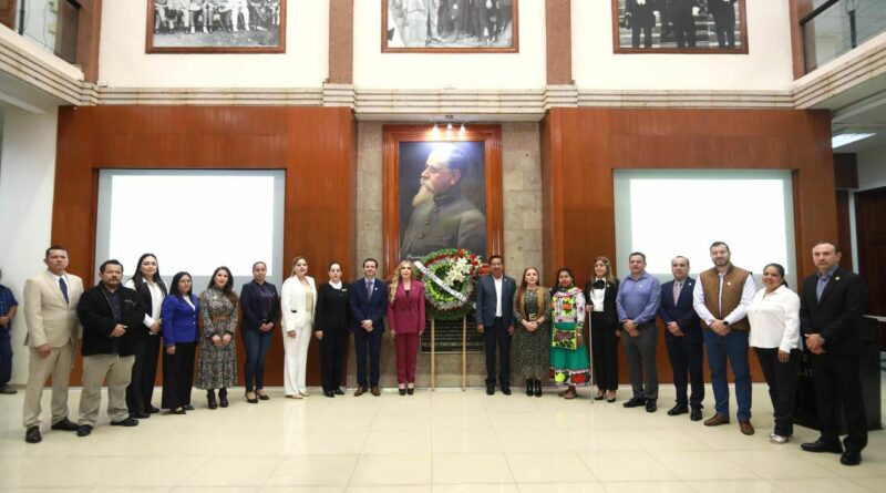 Celebra Congreso la Promulgación de la Constitución Mexicana y la constitución de Nayarit