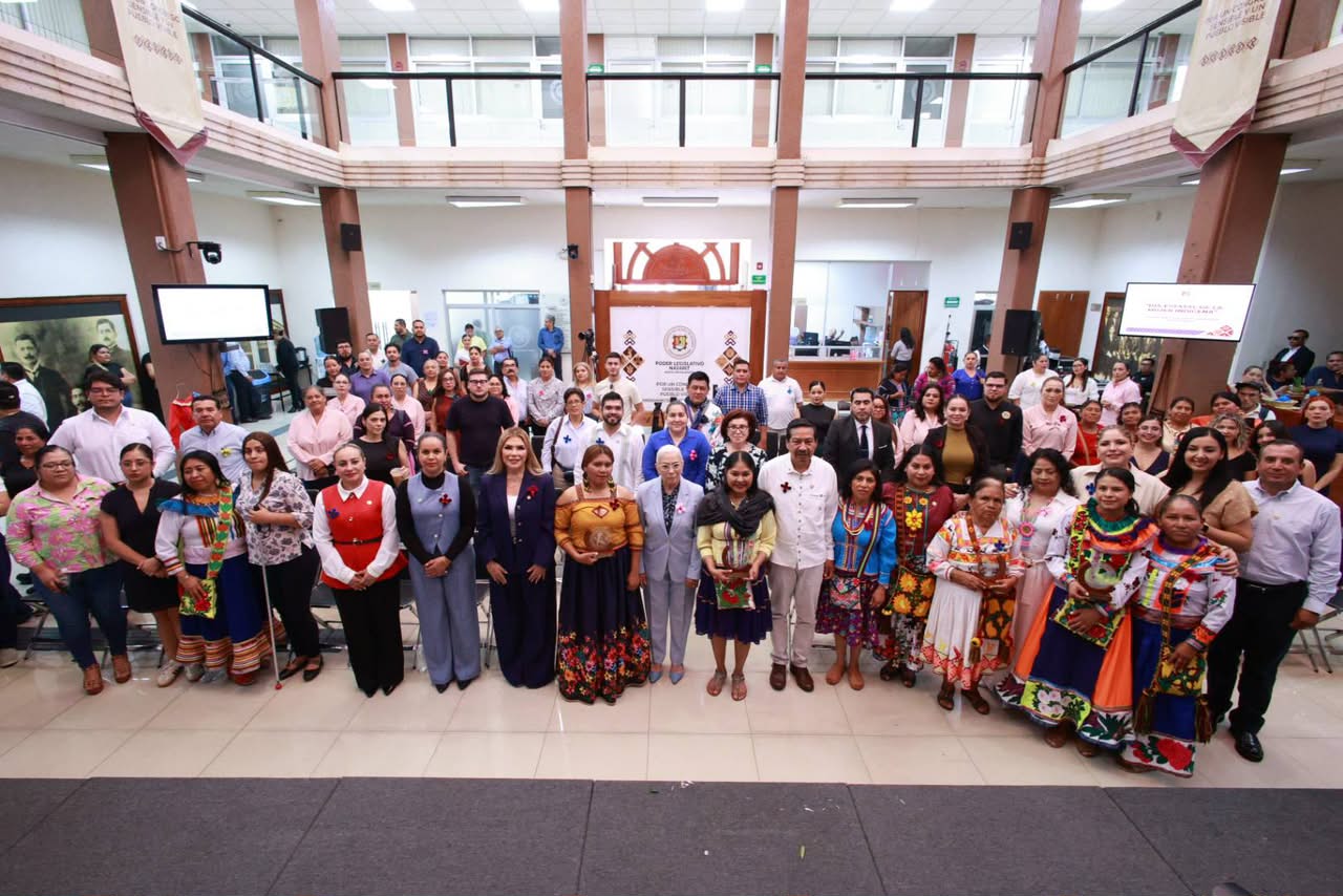 Reconoce Congreso la fuerza, legado y liderazgo de las mujeres indígenas de Nayarit.