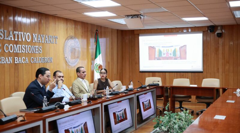 Prepara Congreso a jóvenes del Parlamento Juvenil Nayarit 2026