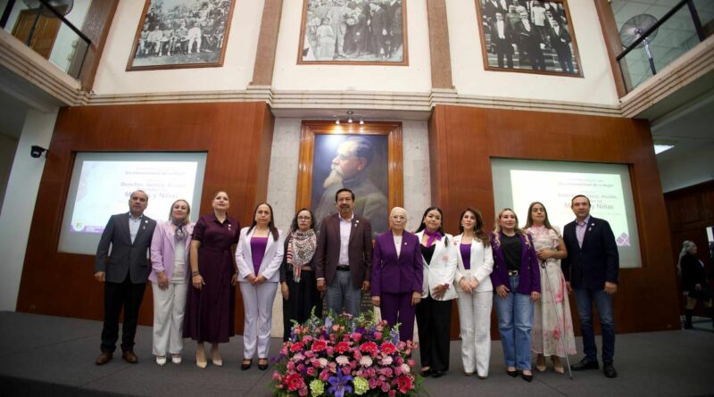 Promueve Congreso acciones y reflexión por los derechos de mujeres y niñas