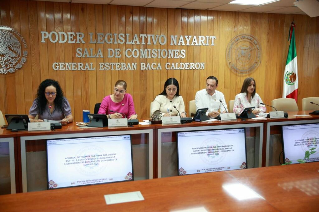 Convoca Congreso al Parlamento de Mujeres de Nayarit 2026