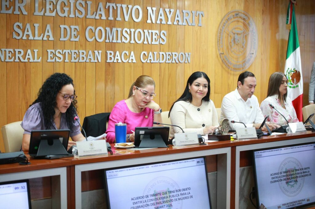 Convoca Congreso al Parlamento de Mujeres de Nayarit 2026