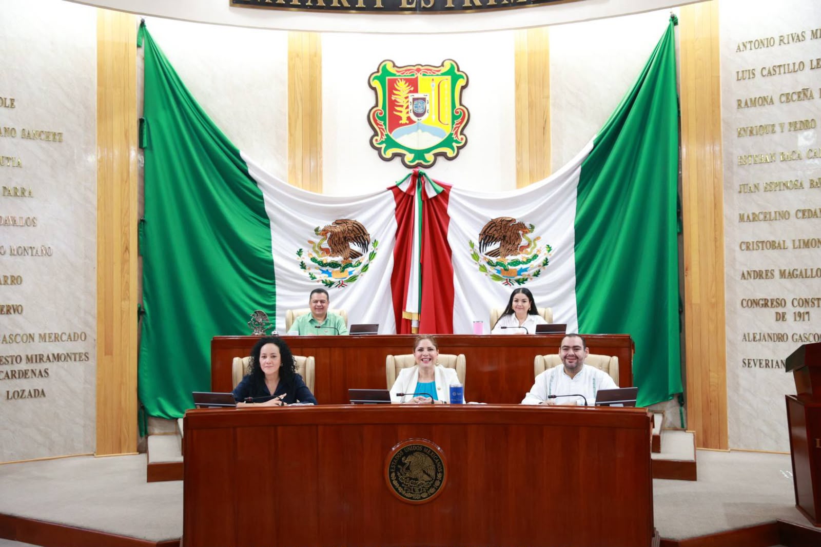 Elige Congreso integrantes de la Diputación Permanente