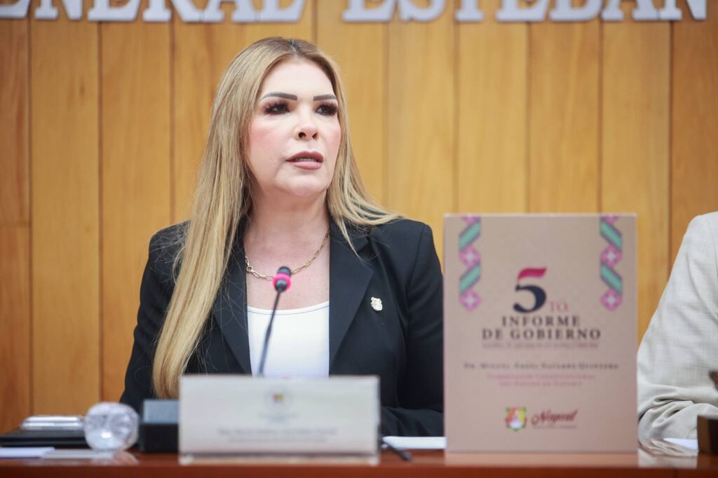 Recibe Poder Legislativo V Informe de Gobierno