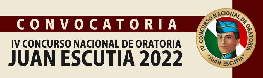 IV Concurso Nacional de Oratoria Juan Escutia 2022
