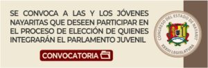 Convocatoria para el Parlamento Juvenil del Estado Nayarit