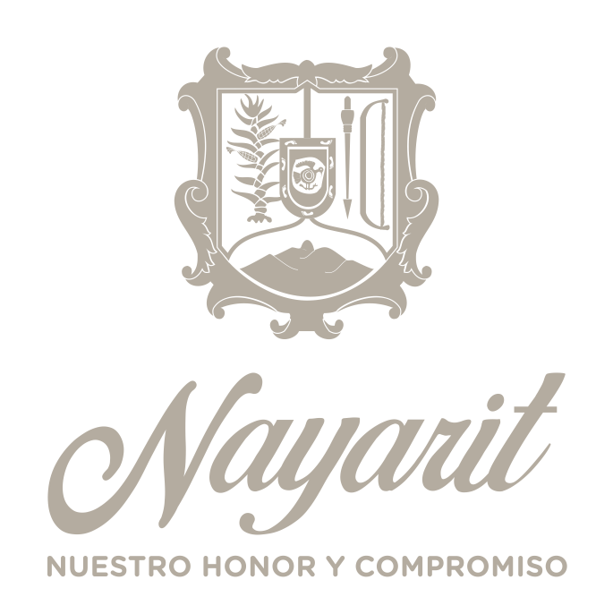 Logo de la página del Gobierno del Estado de Nayarit.