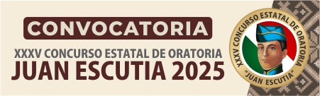 Convocatoria para el 35 Concurso Estatal de Oratoria Juan Escutia 2025