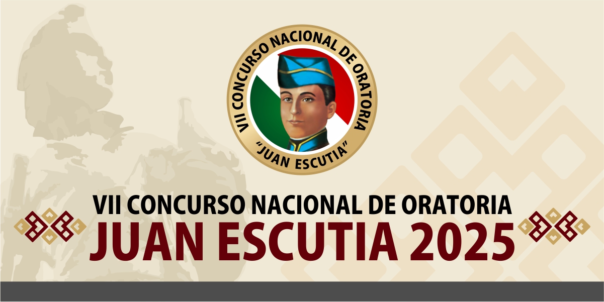 Convocatoria para participar en el VII Concurso Nacional de Oratoria "Juan Escutia"